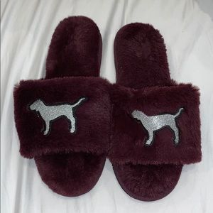 PINK VS super soft slippers